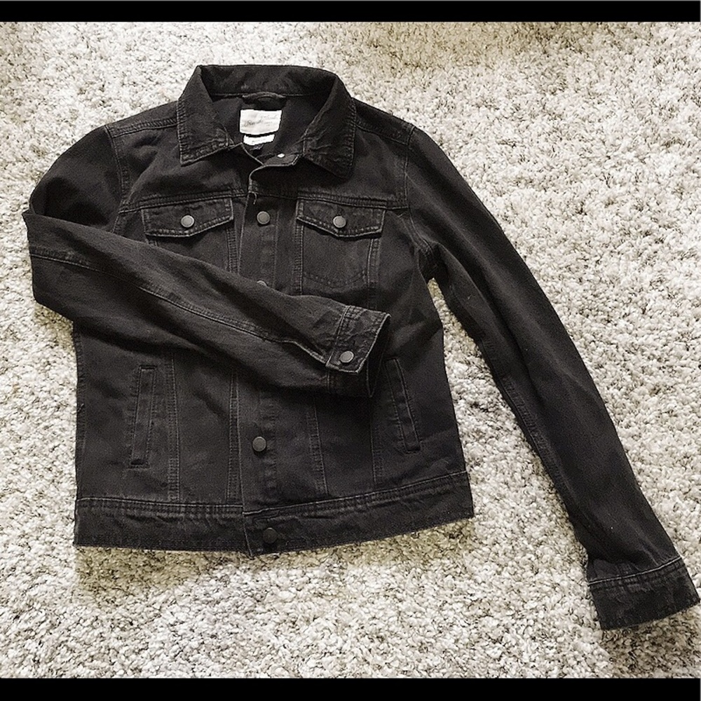 Black Jean Jacket